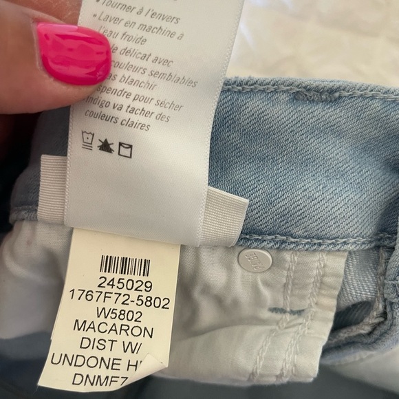 Anthro Paige Hoxton ankle raw hem denim - Picture 11 of 14